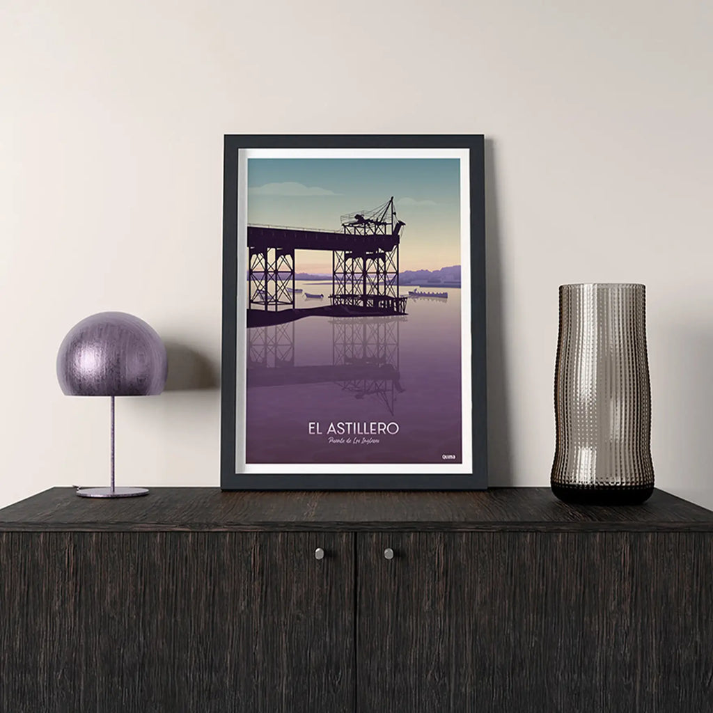 Lámina El Astillero Cantabria