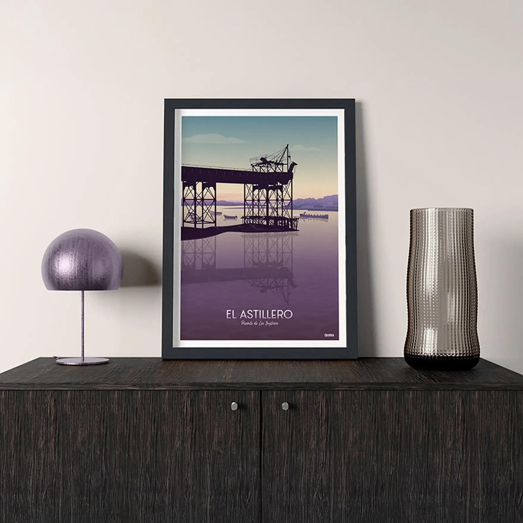 Lámina El Astillero Cantabria