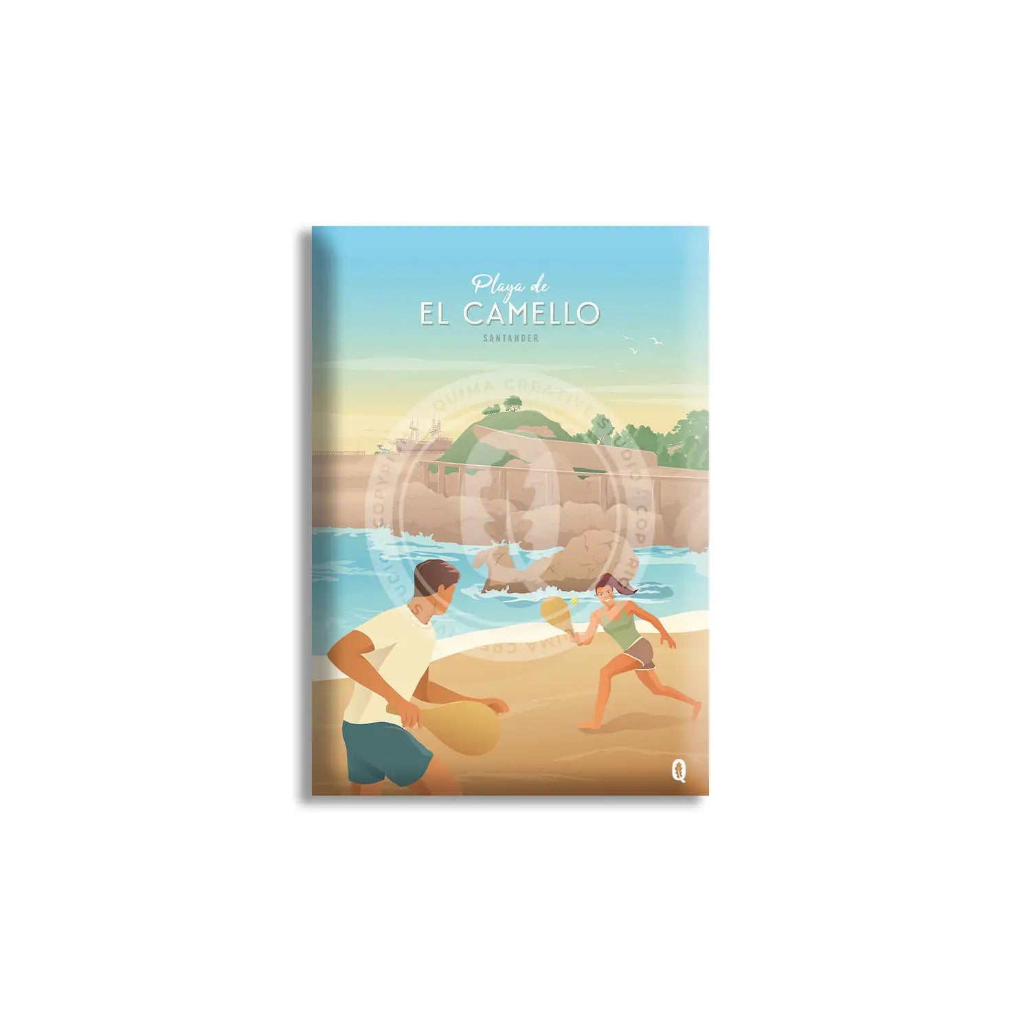 Imán Playa de El Camello Santander