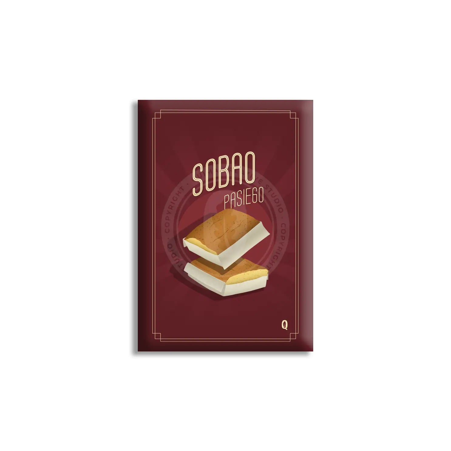 Imán Sobao Pasiego Gastronomía Cántabra