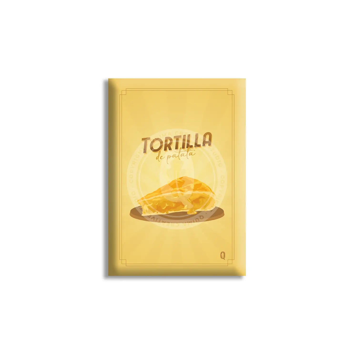 Imán Tortilla de patata