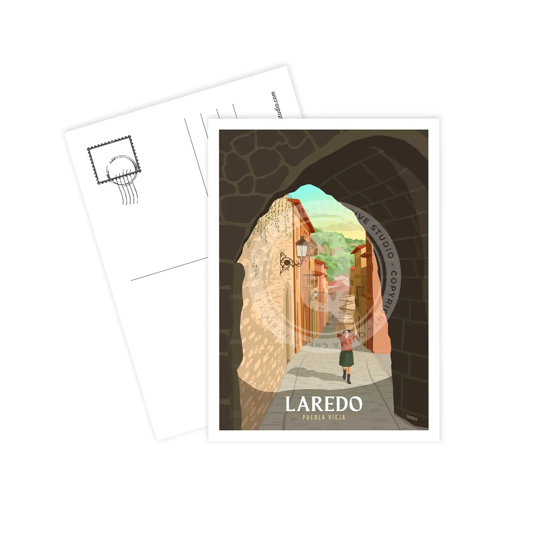 Postal de Laredo Cantabria