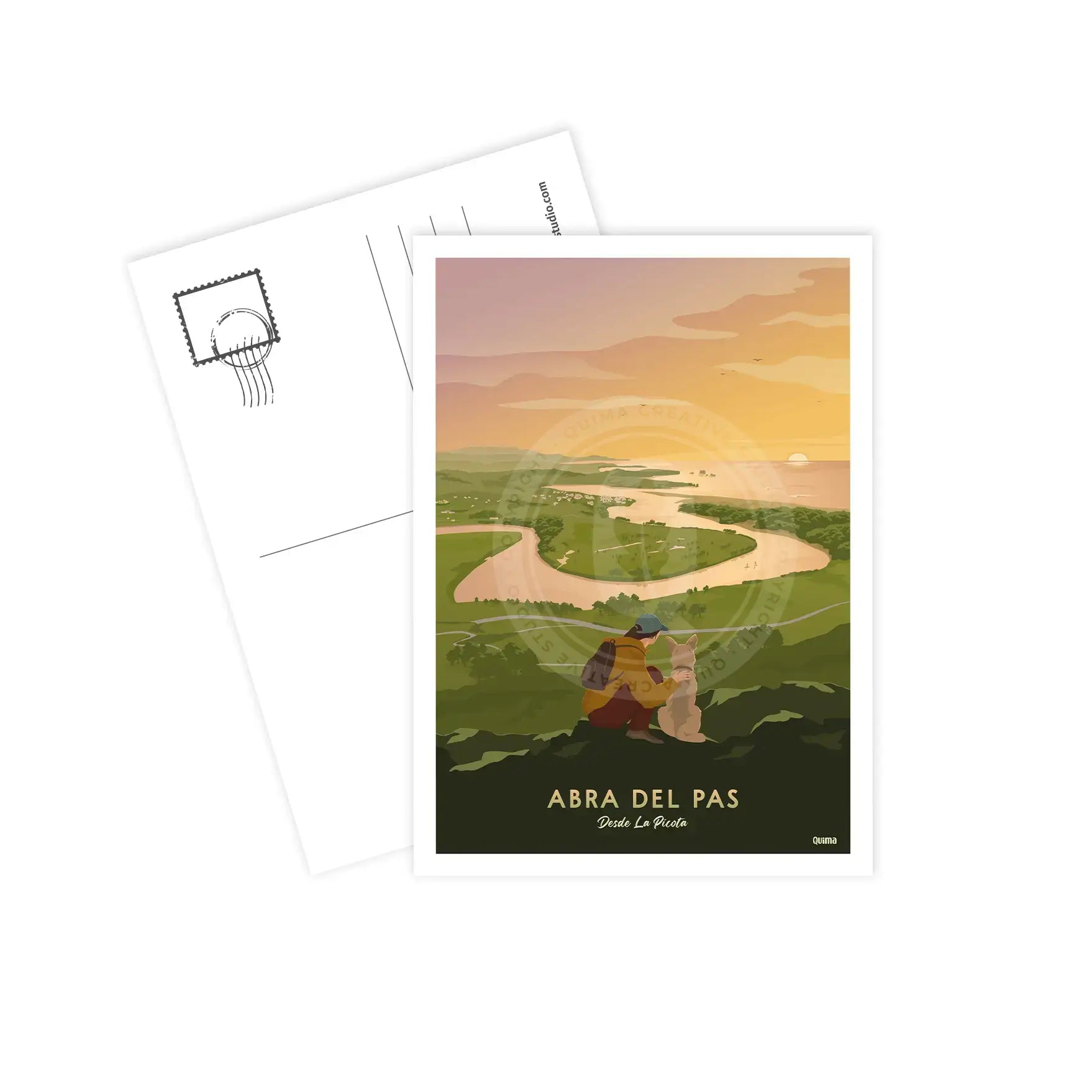 Postal Abra del Pas La Picota