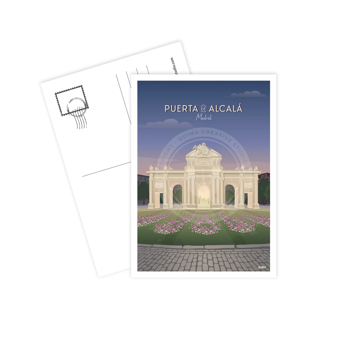 Postal Puerta de Alcalá