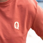 Camiseta Santander SDR terracota delantera