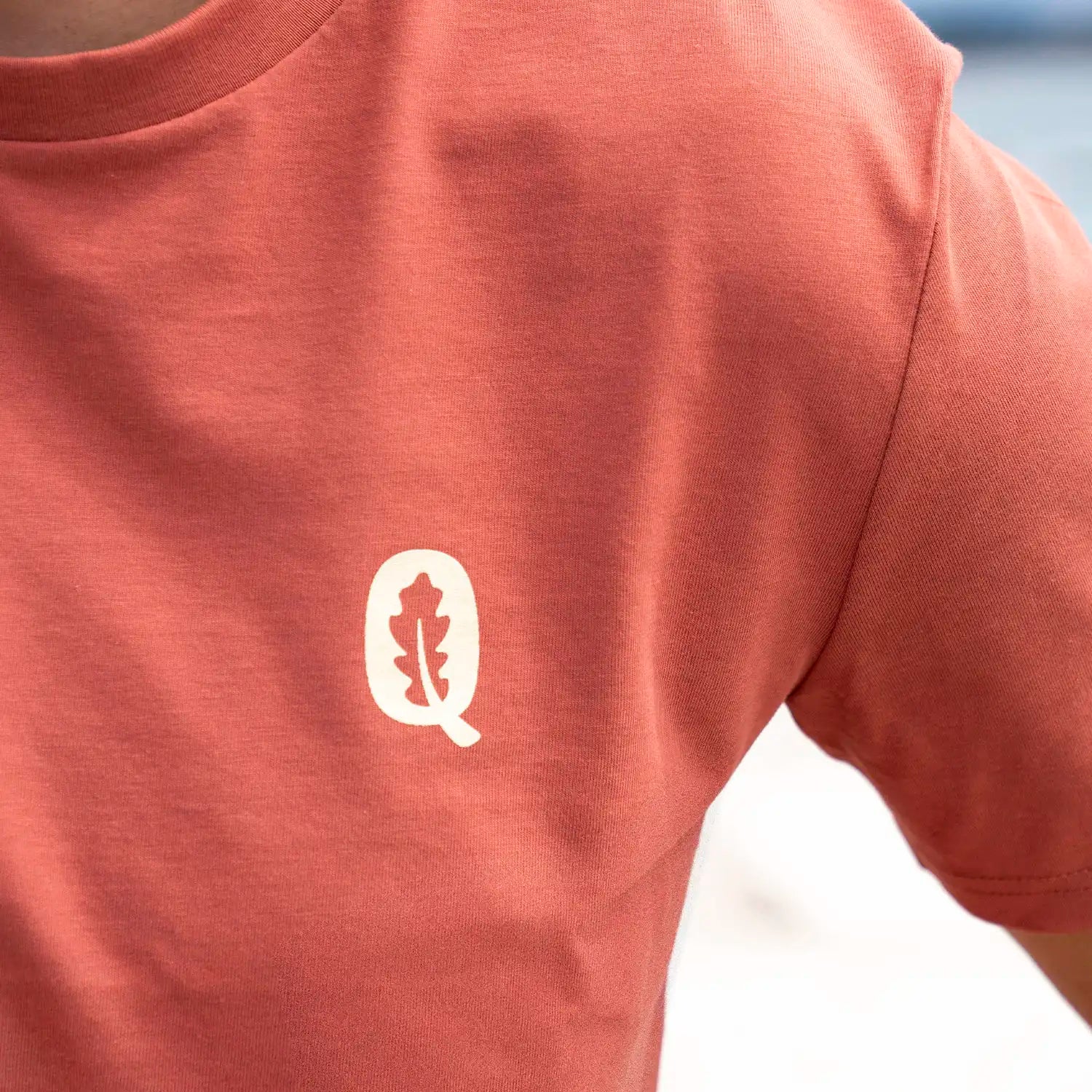 Camiseta Santander SDR terracota delantera