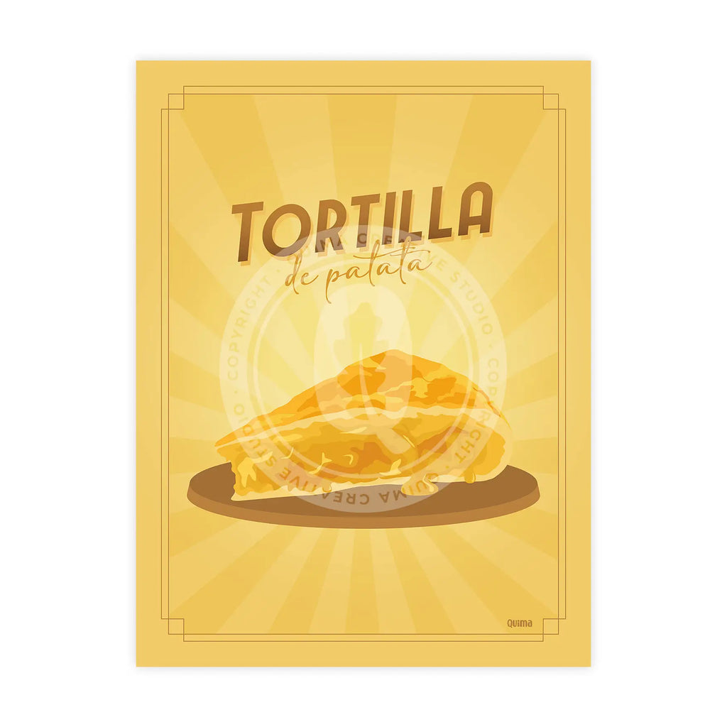 Lámina Tortilla de patatas