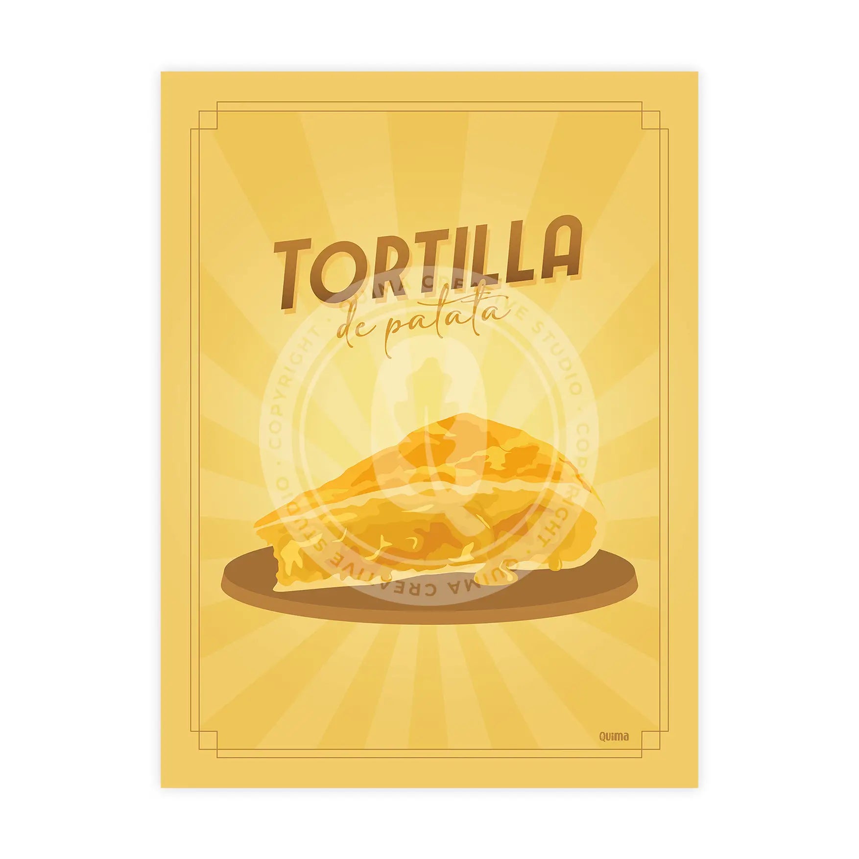 Lámina Tortilla de patatas