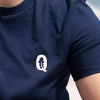 Camiseta SDR azul delantera