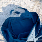 Bolsa de playa azul SDR interior