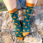 Calcetines estampados de palas cántabras