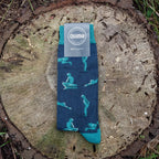 Calcetines estampados de los raqueros Santander