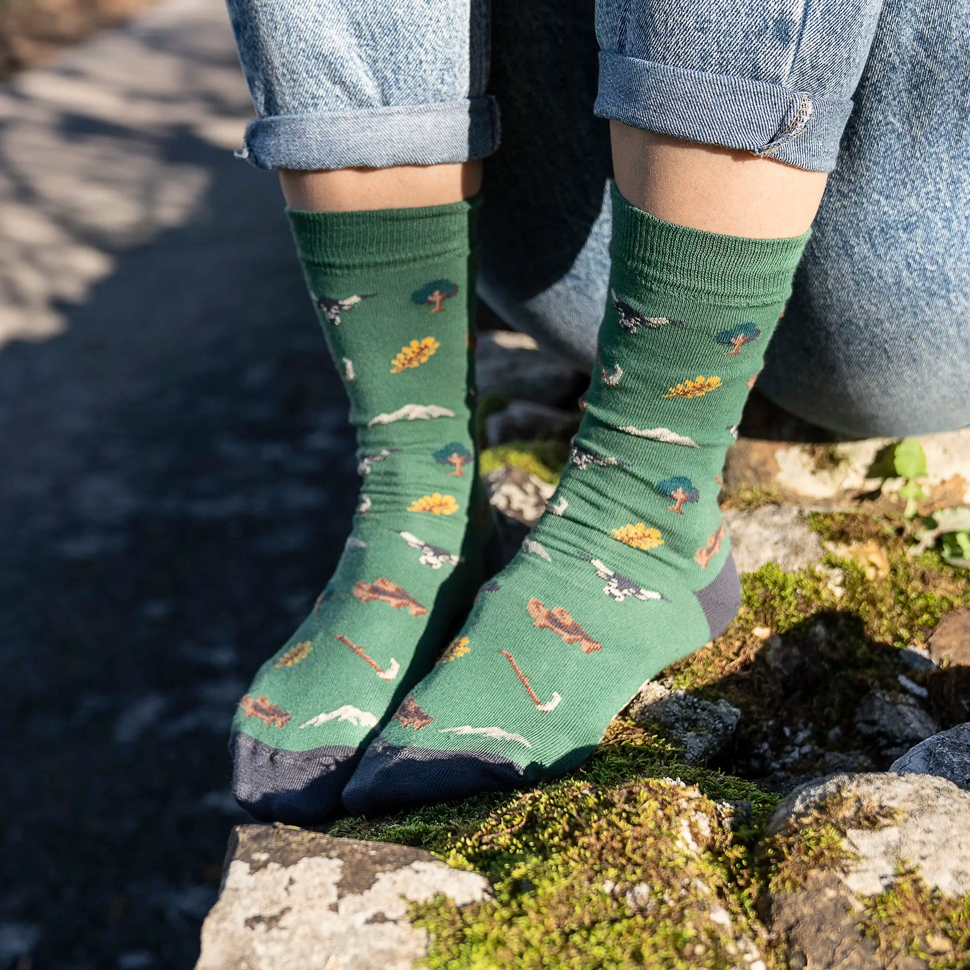 Calcetines Cantabria rural