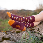 Calcetines estampados de sobao pasiego