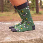 Calcetines estampados de vaca tudanca