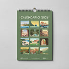 Calendario 2026 Cantabria trasera
