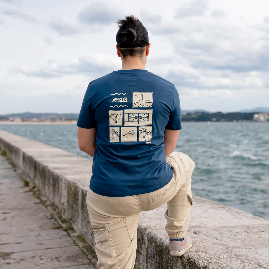 Camiseta SDR azul
