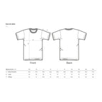 Guía de tallas camiseta