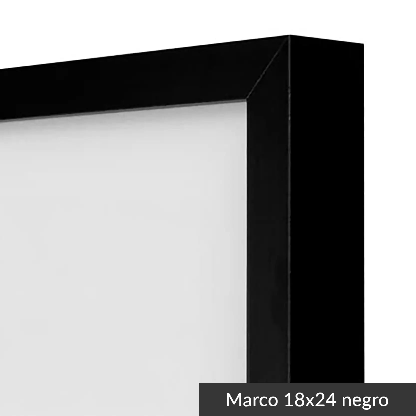 Marco 18x24 negro