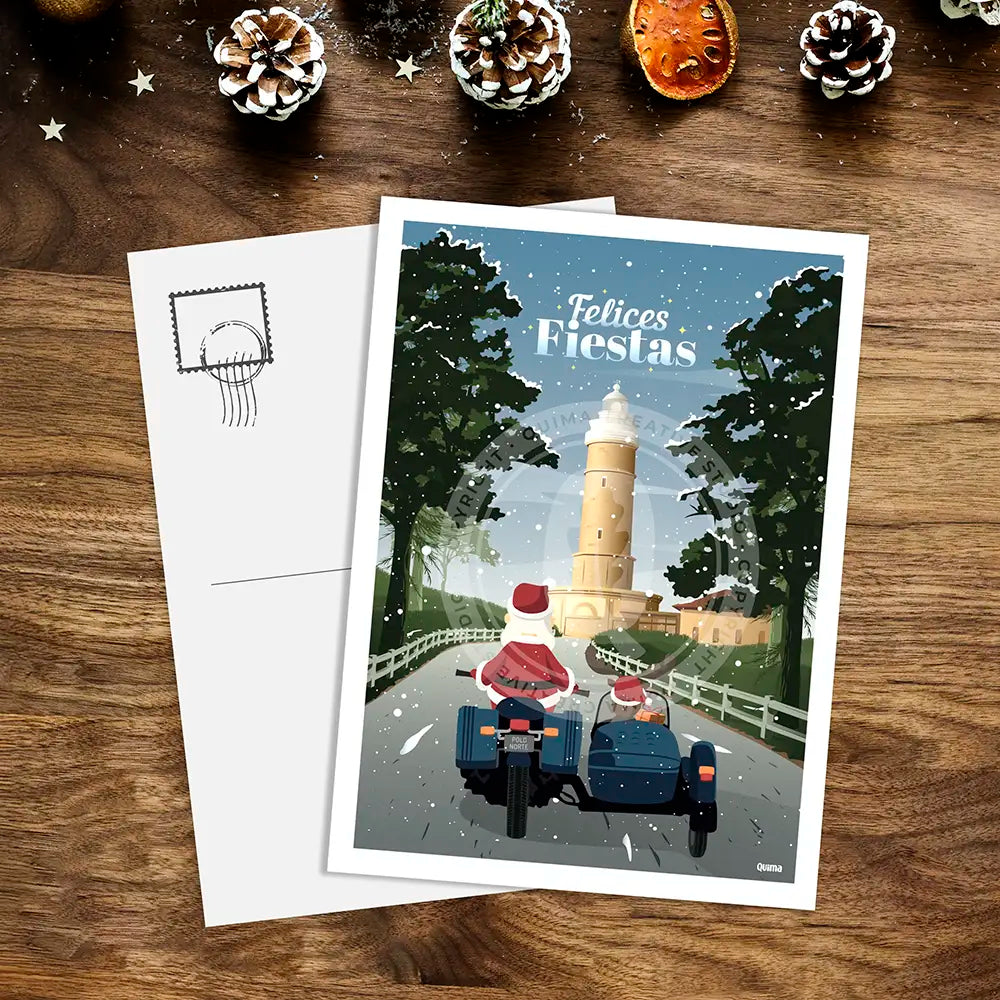 Postal Navidad Cabo Mayor