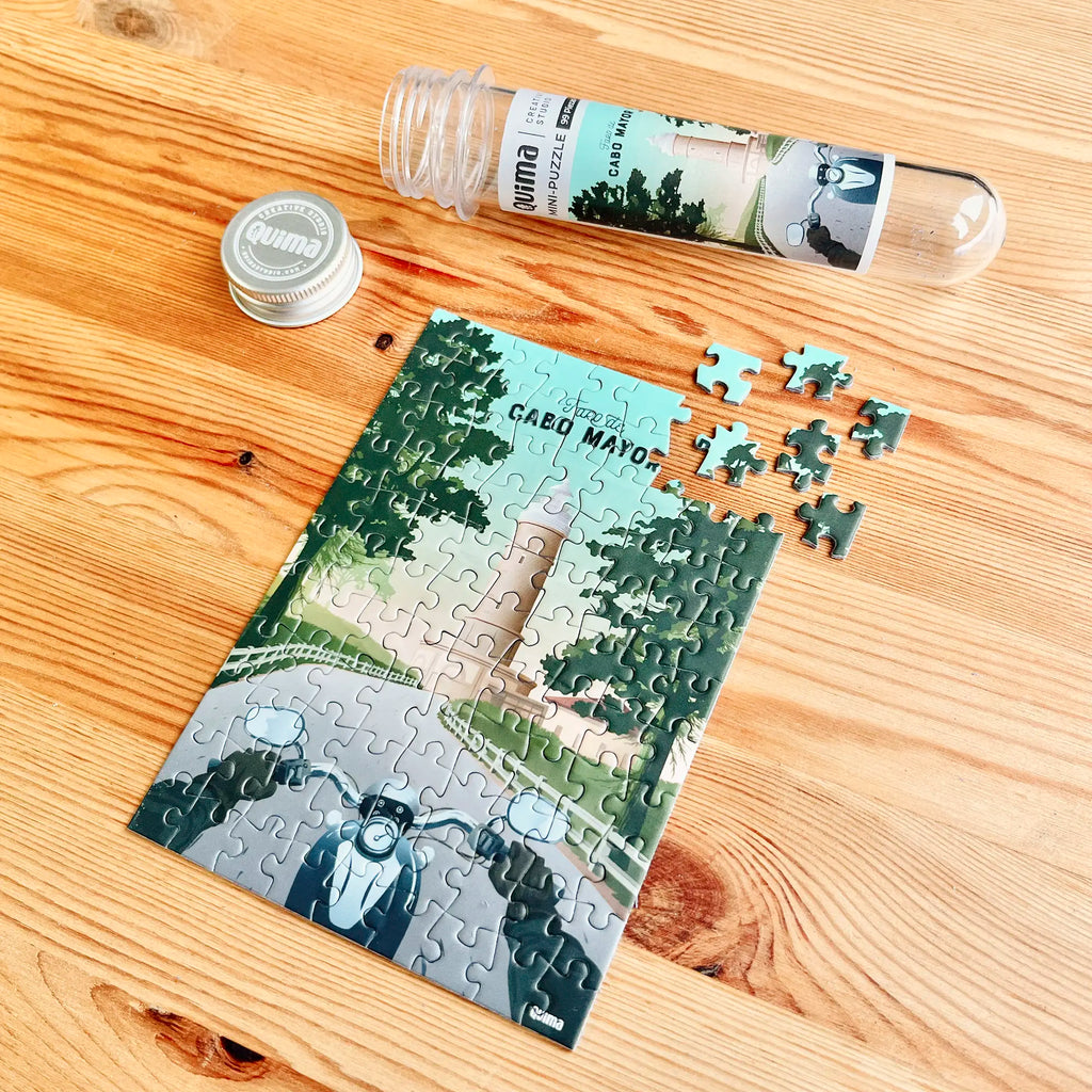 Mini puzzle original Faro de Cabo Mayor Santander