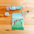 Mini puzzle original El Puntal Somo Cantabria