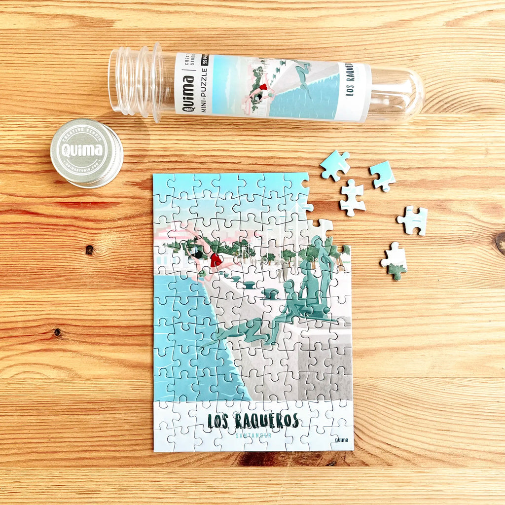 Mini puzzle original Los raqueros Santander